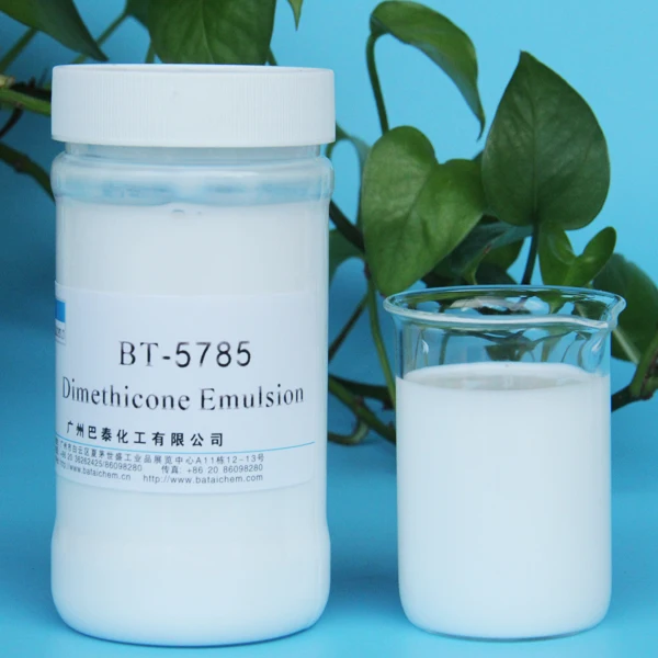 Silicone Emulsion made in china for the Cosmetic Raw Material for Shampoo