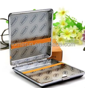 
Customized Logo Metal cigarette case , different types of creative tin cigarette case 