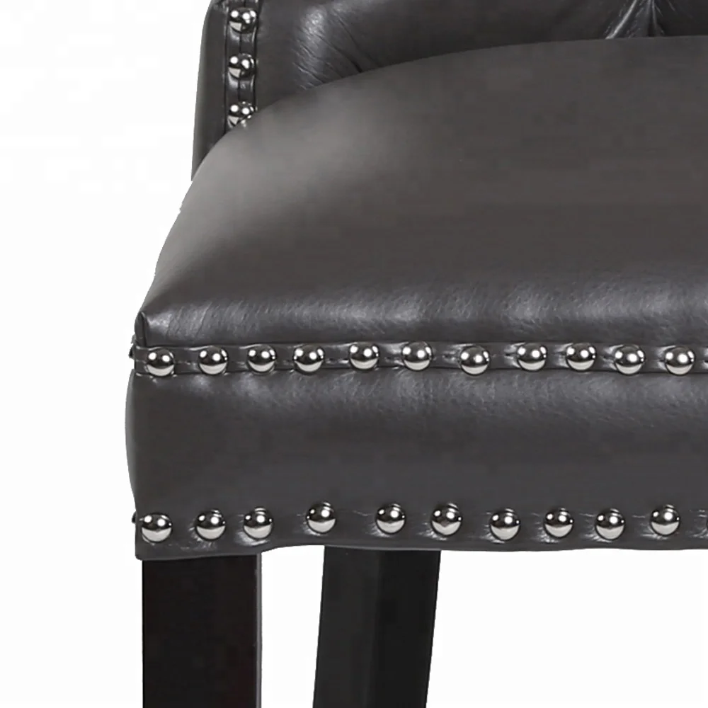 
Leather Design Modern Room Vintage Fabric Wholesale Cheap Restaurant Ring Back Dining Chair 