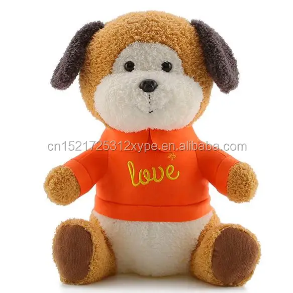 Супер мягкая футболка на заказ свинья кролик собака плюшевые игрушки высококачественная ткань вышитый логотип Забавные унисекс