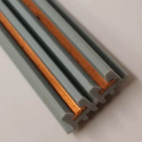 China supplier environmental protection ABS PVC PC plastic linear guide rail