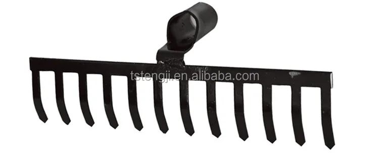 2021 year manufactuer tangshan produce steel rakes head with handle