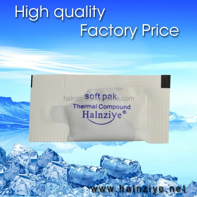 Радиатор процессора силикона термопаста / соединение / вставить упакованы в мини пакет