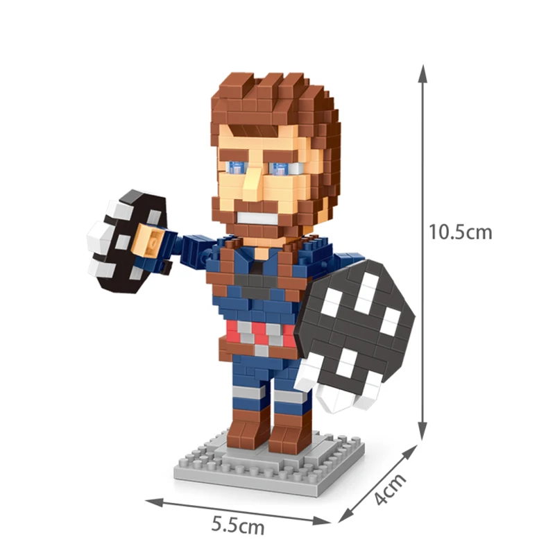 Супер герой строительные блоки для детей рисунок