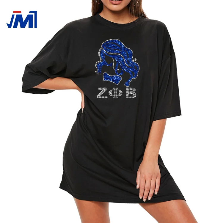Zeta Phi Beta Glitter Heat Transfer Vinyl Rhinestone Heat Transfer