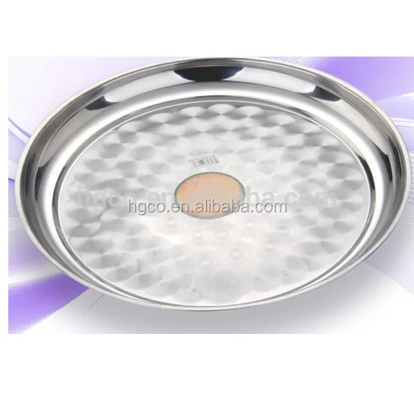 Stainless Steel Round Tray