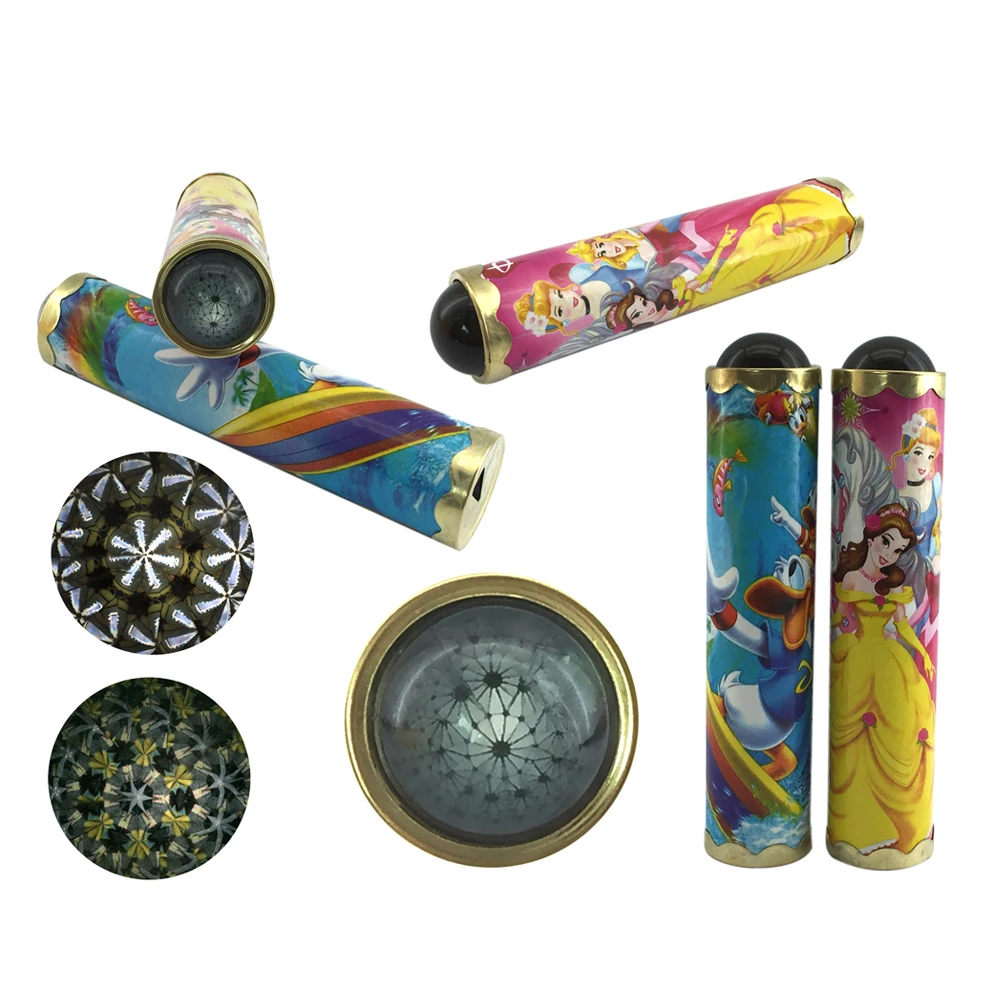Educational gift toy polygon prism paper kaleidoscope manufacturers for sale