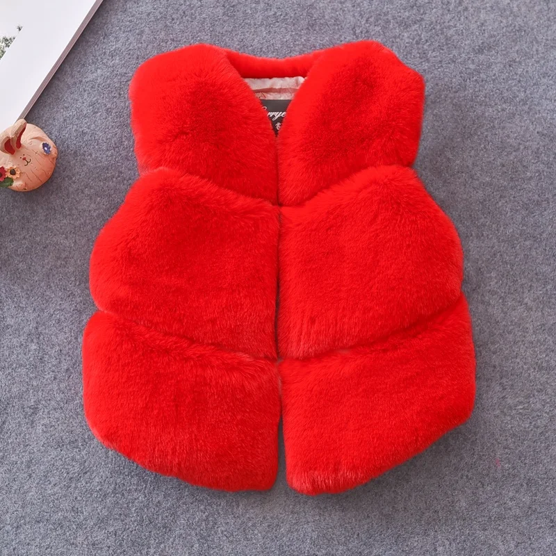 
Baby Girl Faux Fur Coats Wholesale Fur Latest Waistcoat Design For Girl 