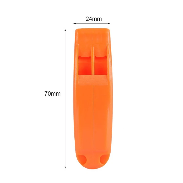 Wholesale Plastic Clip Whistle Outdoor Camping Emergency Survival Whistle