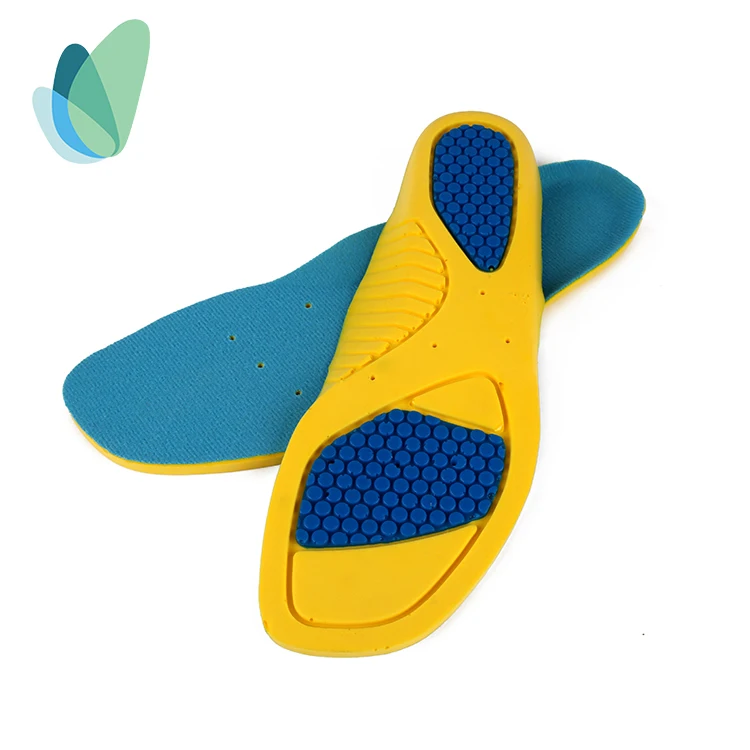 Sweat Absorbing Damping Sports Shoes Custom Printed Sports Insoles