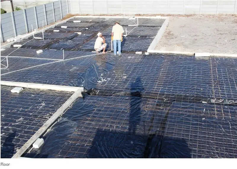 110sqm China Low Cost Light Gauge Steel Prefab House Villa