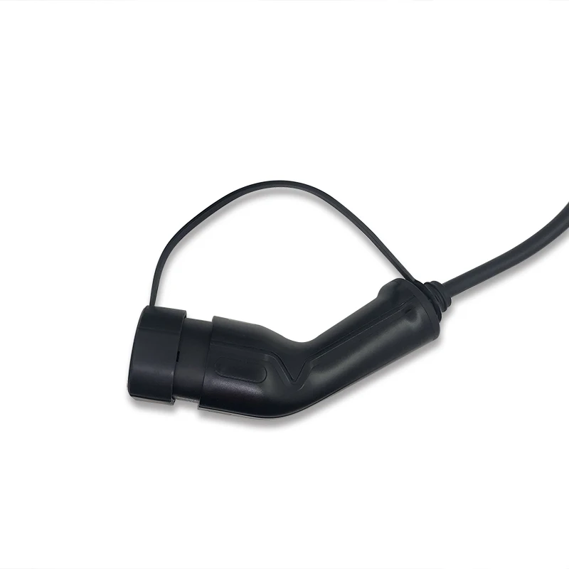 IEC 62196 Type 2 plug with open end cable for electric car