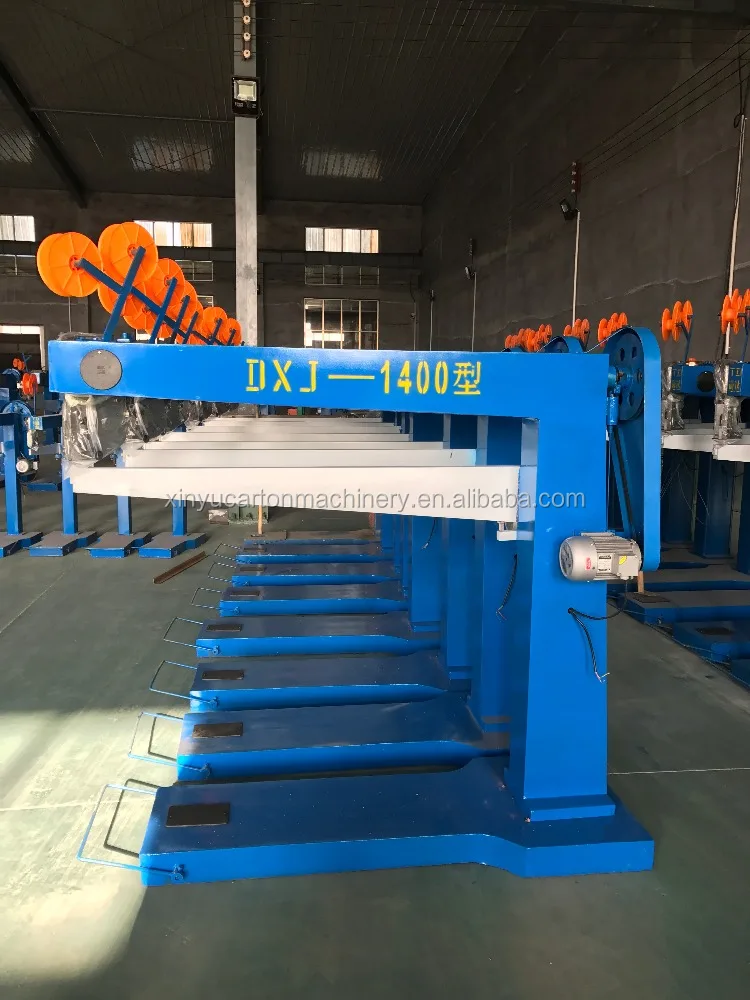 Carton box making machine stitching machine stapler corrugated cardboard stapling machine