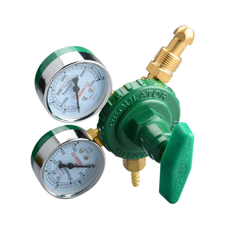 
Cheap hot sale adjustable green oxygen regulator 