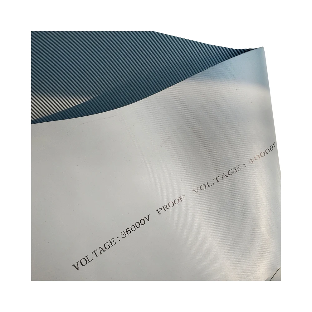 ESD Safety Electrical Rubber Mats Insulation Carpets With Pattern or Cloth Impression