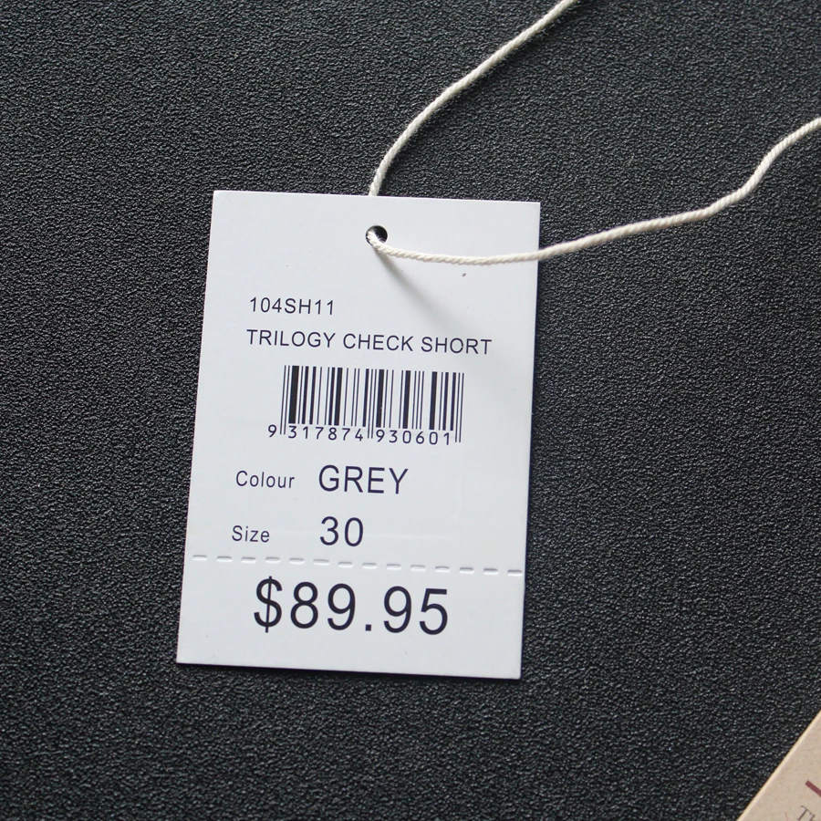 fashion customized price hang tags clothing tags of your own design