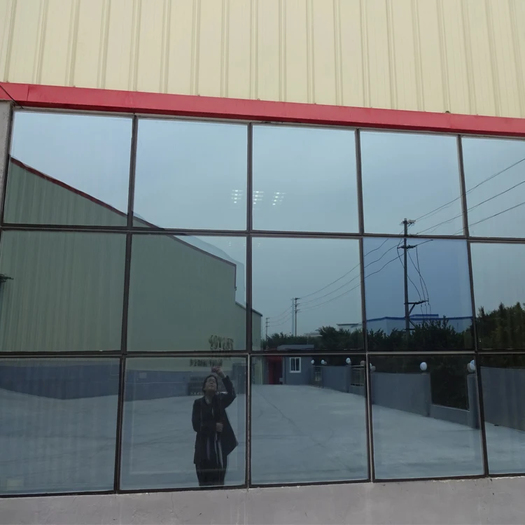 Energy efficiency double hollow glazed curtain wall top hung windows with good price