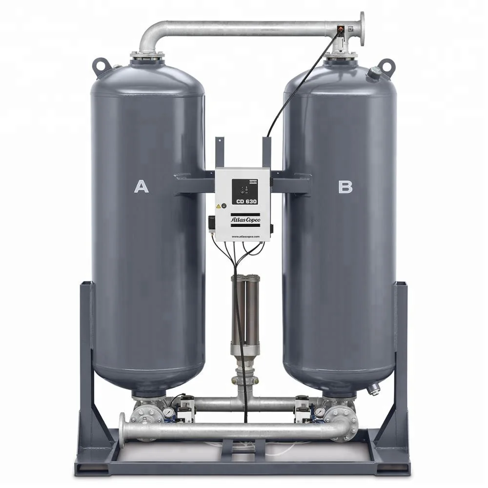 Осушители CD360 CD480 CD630 Atlas Copco без тепла, серия CD 763-1336 CFM ,360-630 л/с