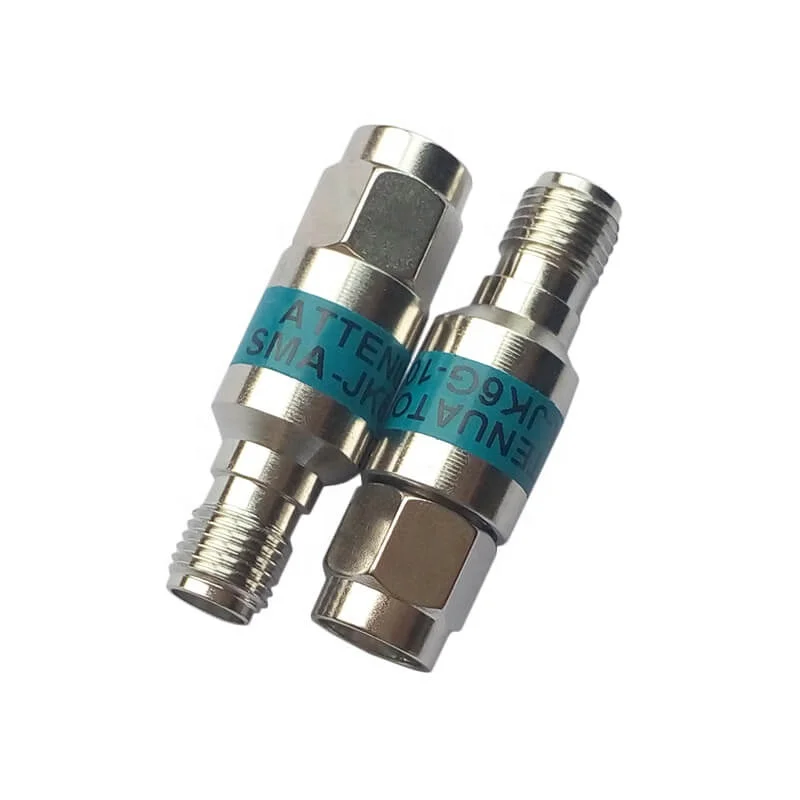 SMA coaxial fixed attenuator,DC to 3GHz,2W 1db.2db.3db.5db.6db.10db.20db.30db.40db.50db Attenuator