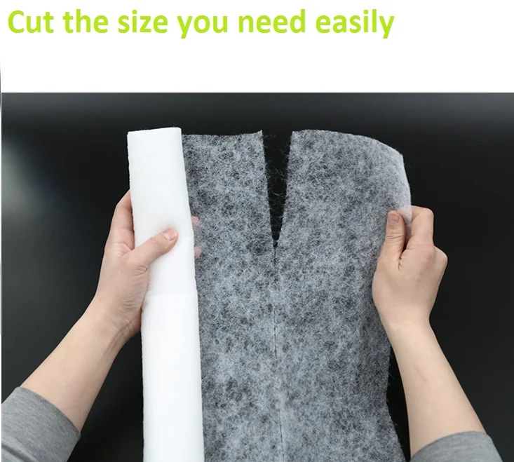 
62X10m Anti-oil Suction Papers Clean Cooking Non-woven Range Hood Filter Paper Oil Absorbing Paper 