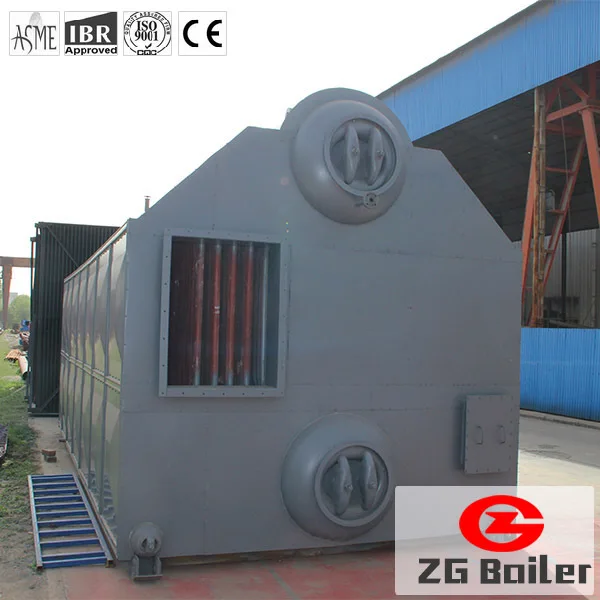 
5 ton steam boiler biomass pellets/rice husk/straw/wood fuel/coal fired with horizontal water tube structure 