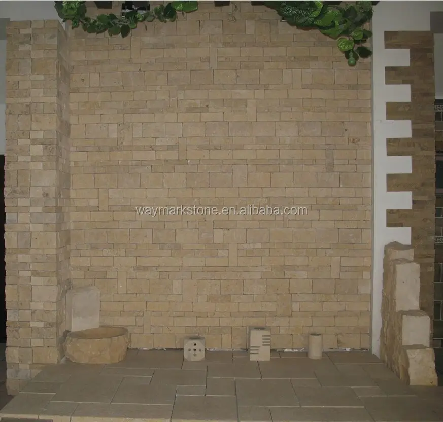 
Natural Beige Travertine cladding for outdoor and Indoor wall decoration WRSV90 