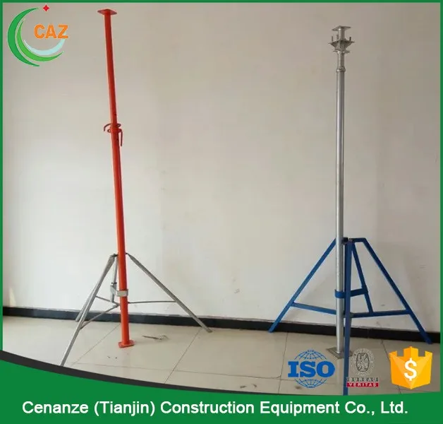 
Tianjin supply heavy duty scaffolding prop jack painted prop jack scaffolding 