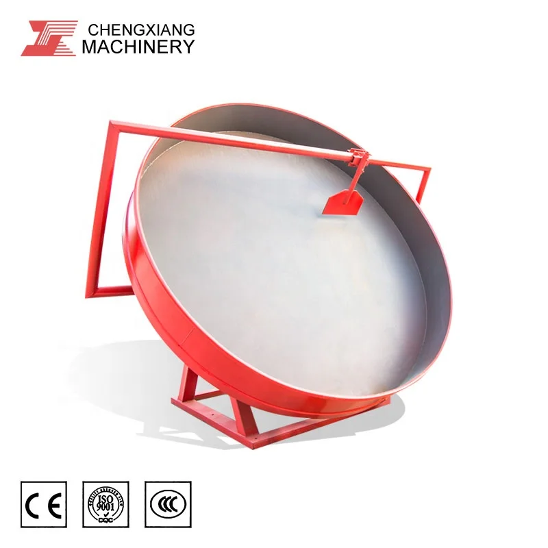 High quality disc type fertilizer granulator for making organic fertilizer