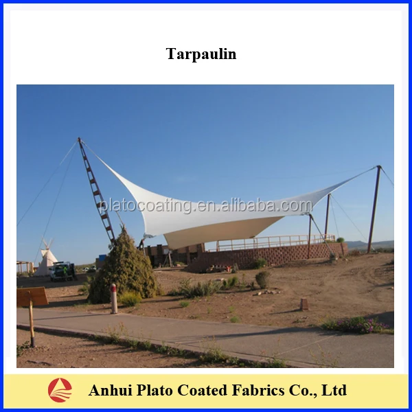 100% polyester pvc coated wholesale waterproof pvc membrane architecture fabric