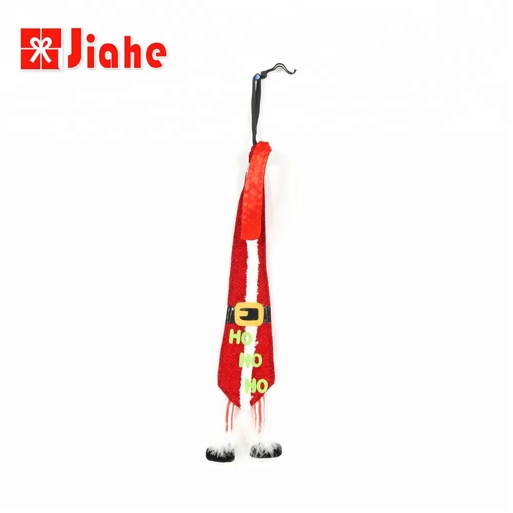 
Wholesale felt holiday christmas party necktie tie 