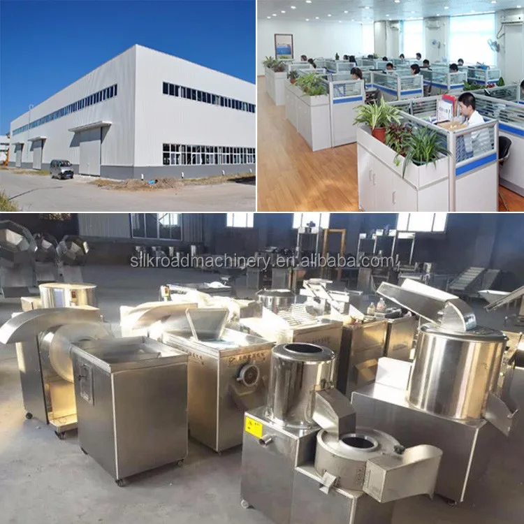 High Efficient sweet potato chips cutting machine