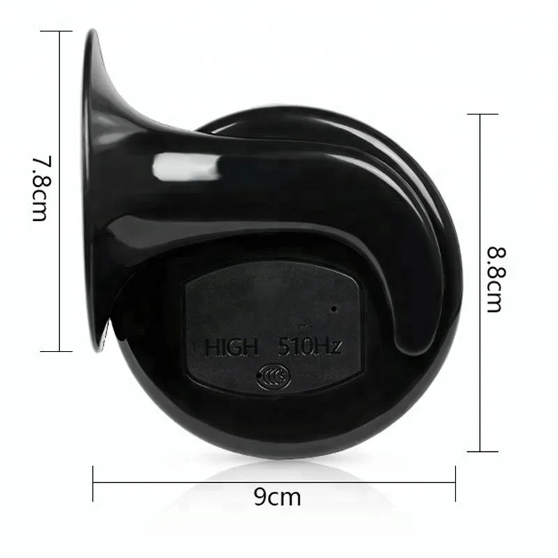 Universal High Quality Waterproof 12V 4A Electric Horn Klaxon With High Low Sound For  Car Truck Pickup Bus RV