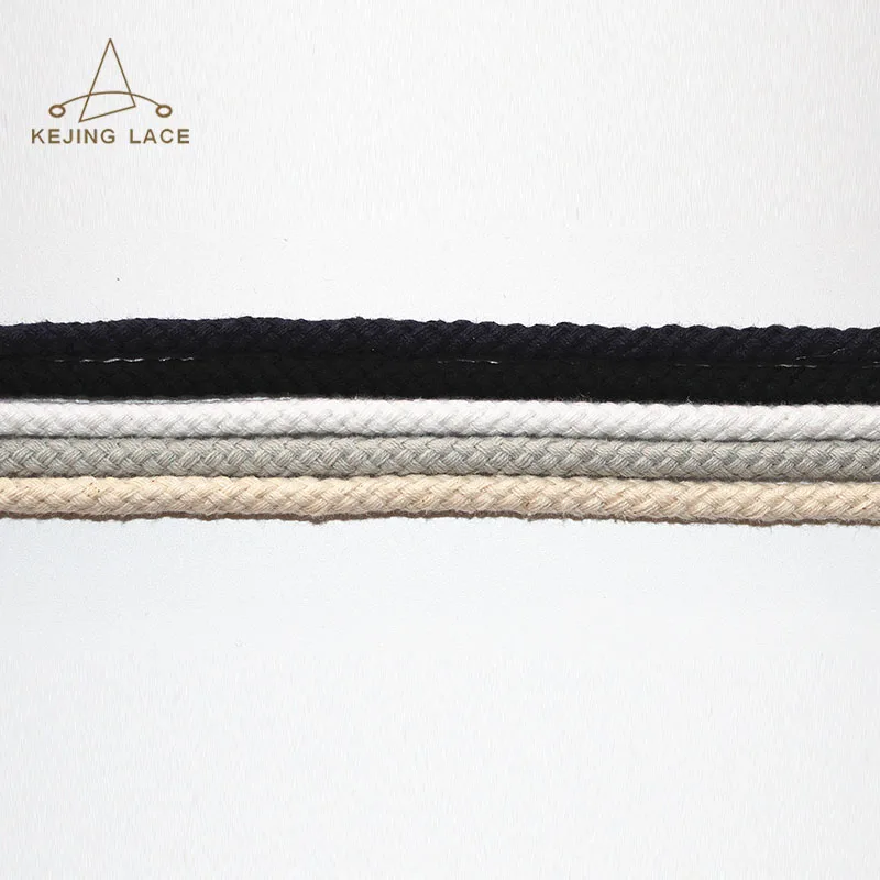 Wholesale Round Cotton Braid Cords Macrame Twisted Ropes