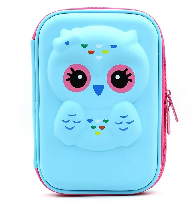 Оптовая торговля 3D мультфильм Eva Канцтовары коробка для детей 3D чехол