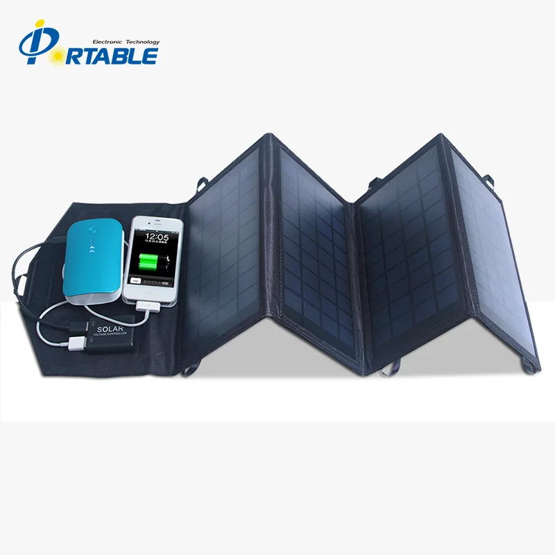 
Folding Solar Panel 14W Outdoor Solar Panel Charger for Camping Emergency Using 