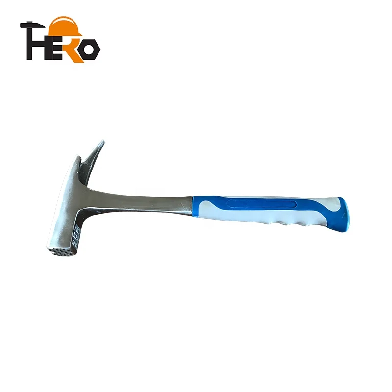 Carbon steel forged hammer head Manufacturer supply wholesale steel climber icebreaker roofing hammer roofing hammer to use