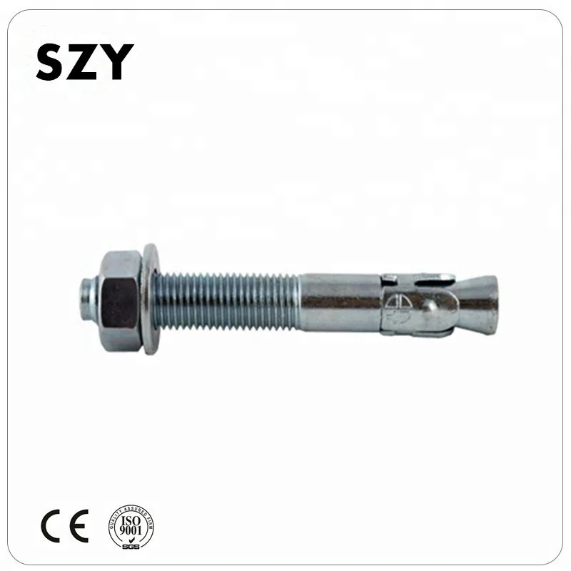 An anchor bolt is a kind of fastener to connect objects to concrete in the construction work steel bolts