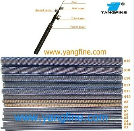 brush cutter  flexible shaft concrete vibrator shaft