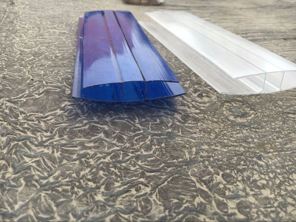 PC Sheet Connector/Profiles Polycarbonate sheet/accessory for greenhouse installation