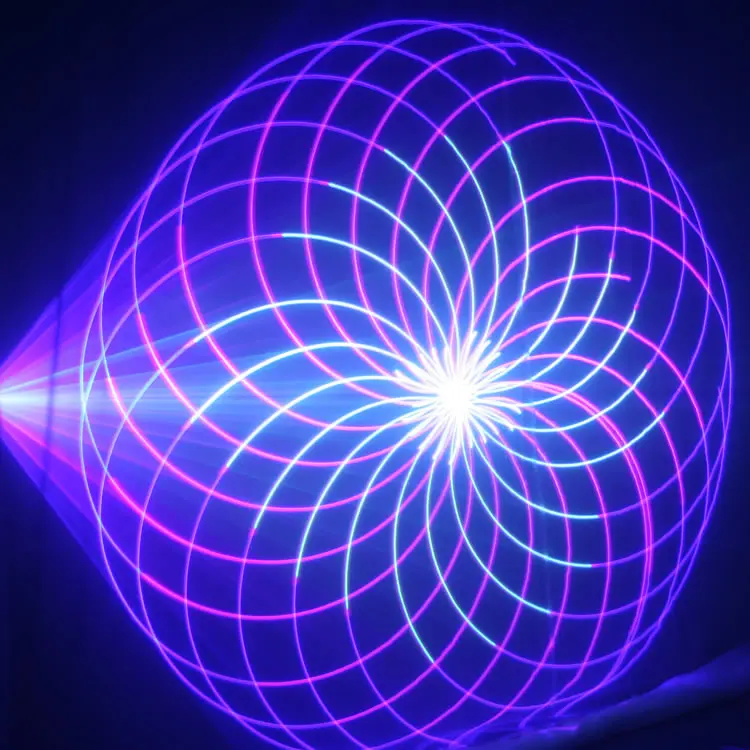 DJ Disco Laser Projector 1 Watt RGB ILDA Laser Light