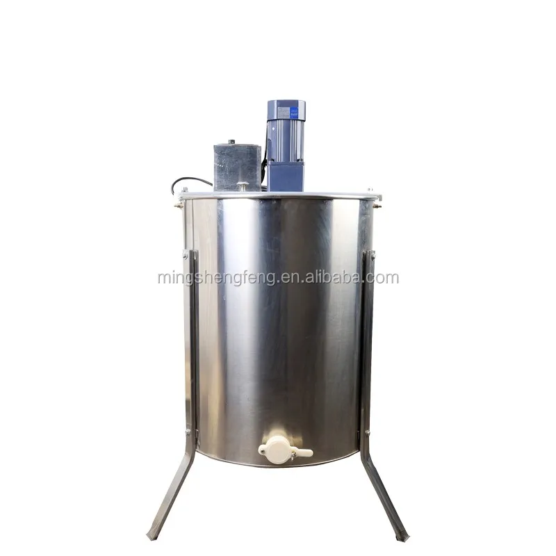Poultry farming equipment factory directly supply 3 6 12 frame reversible automatic electric motor honey extractor