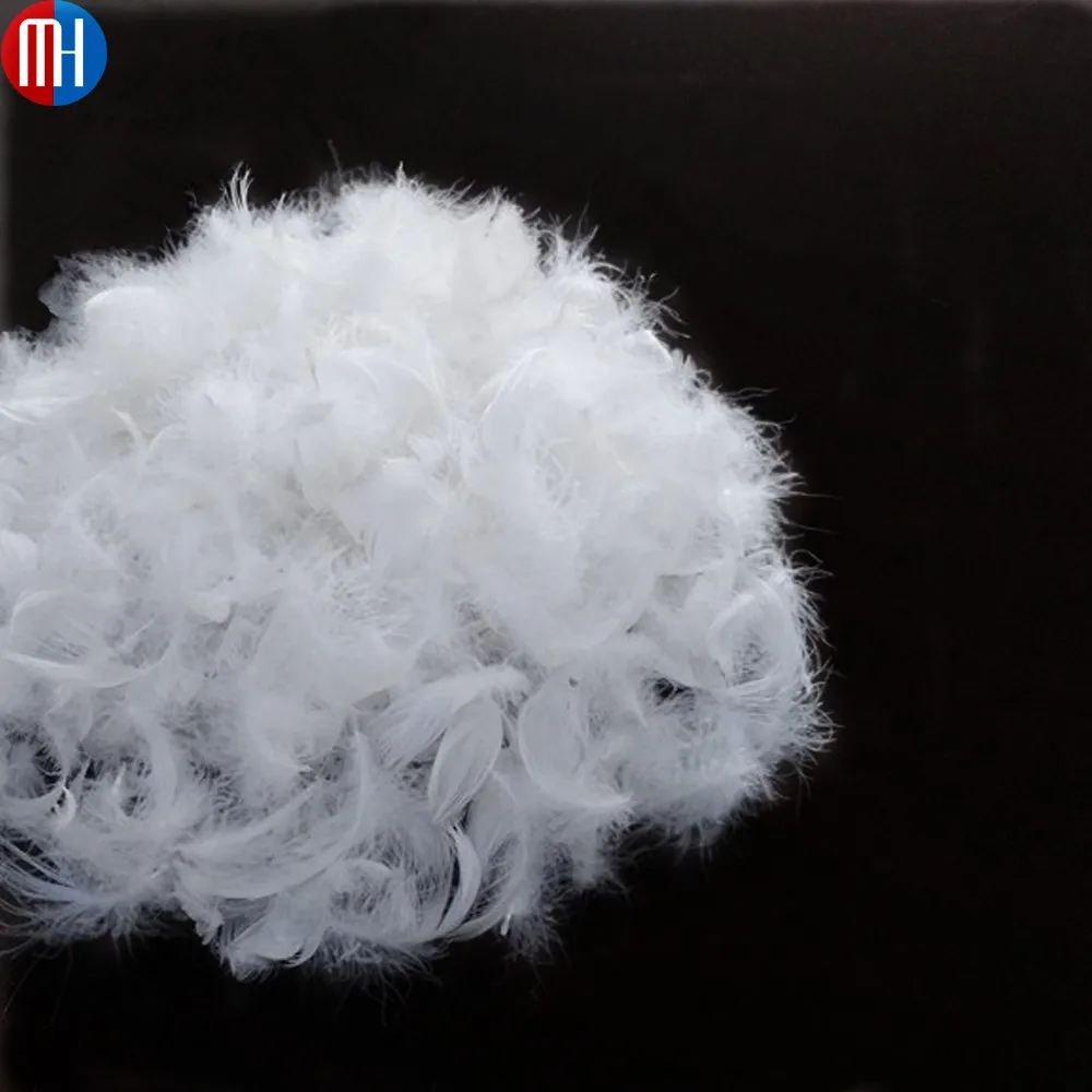 
5% white duck down/95% duck feather filling material IDFL standard 