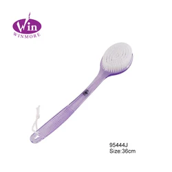 Пластиковая щетка с длинной ручкой, нейлоновая щетка для душа, ухода за кожей, очистки тела, ванной