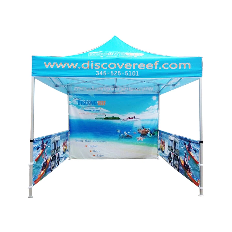 Premium Aluminum Heavy Duty Wind Resistant  Canopy 10X10 Custom Tents