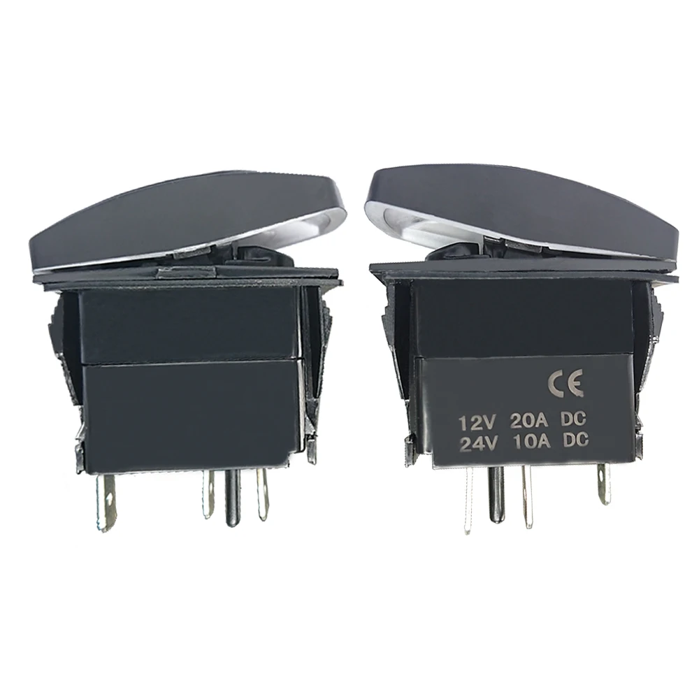
Waterproof 12V 24V On OFF Car Auto Marine Boat Carling LED Rocker rocker switch control panel switch marine switch panel 