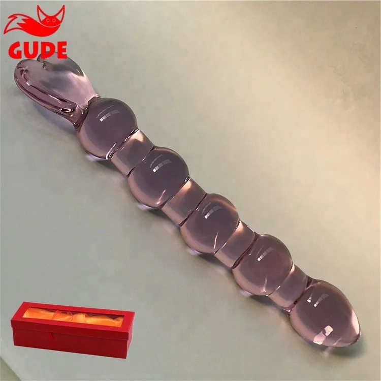Shapely Curves Crystal Heart Glass Dildos Vagina Anal butt plug sex products with quenching process safety for couples sex game