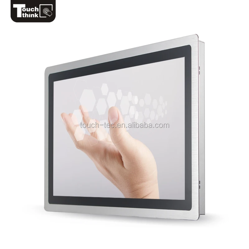 Низкая цена ичм + VGA + DVI + usb порт 1920*1080 21.5 Дюймов открытая рамка с сенсорным экраном монитора