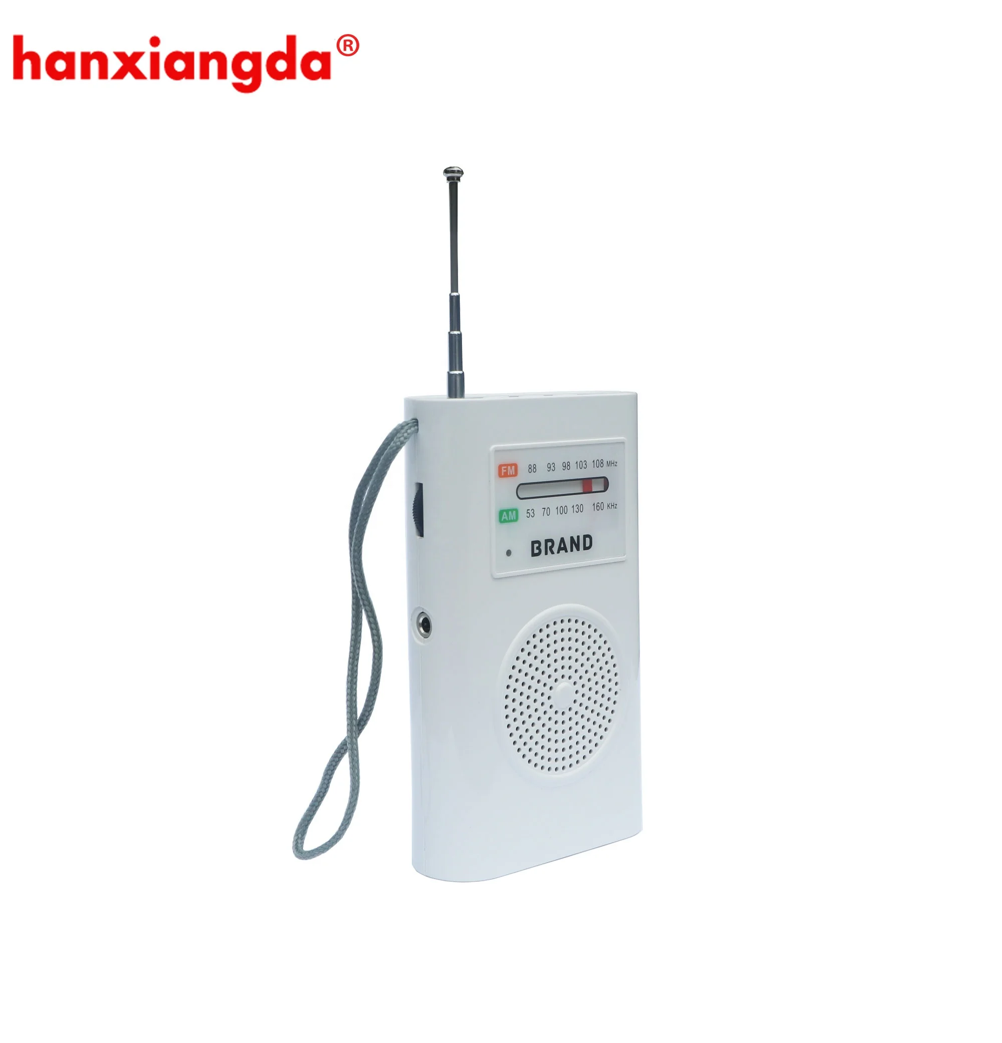 Mini AM FM Radio Stations Streaming Music Receiver Rechargeable Radios