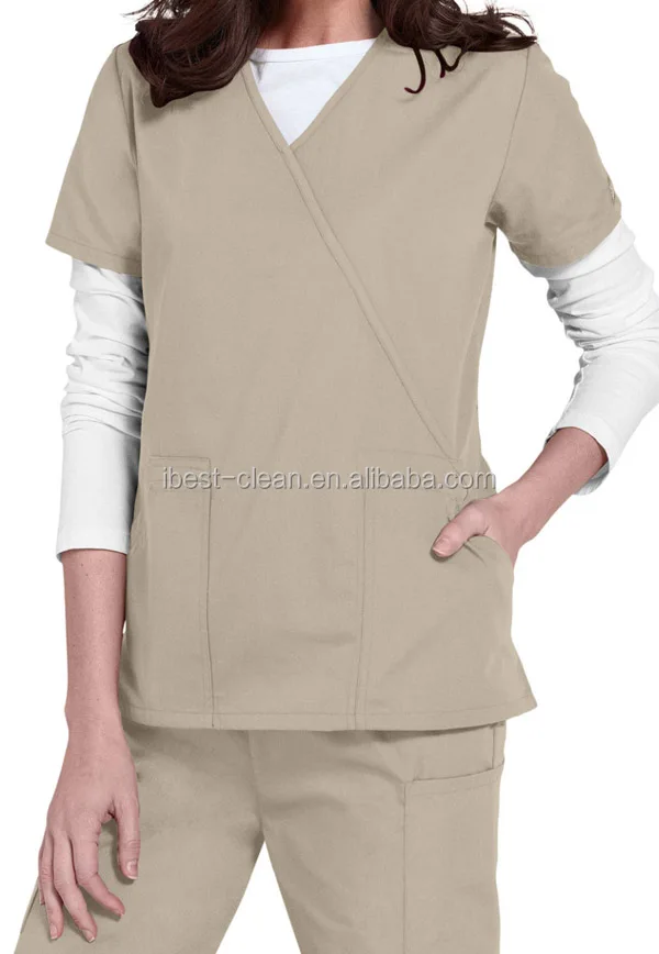 High Quality Wholesale Cheap Cleaning Staff Uniform Manufacturer Free Woven White Scrubs Uniforms Sets Nurse Uniforms Dresses