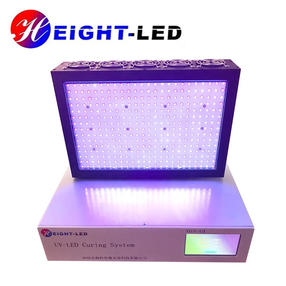 uv curing and uv printing and Medical lighting 365-405nm 20W/cm2 high power array 365nm uv led array